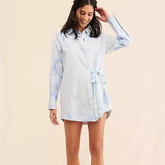 Free People Dresses & Skirts - New Free People Nora Shirt Dress Short